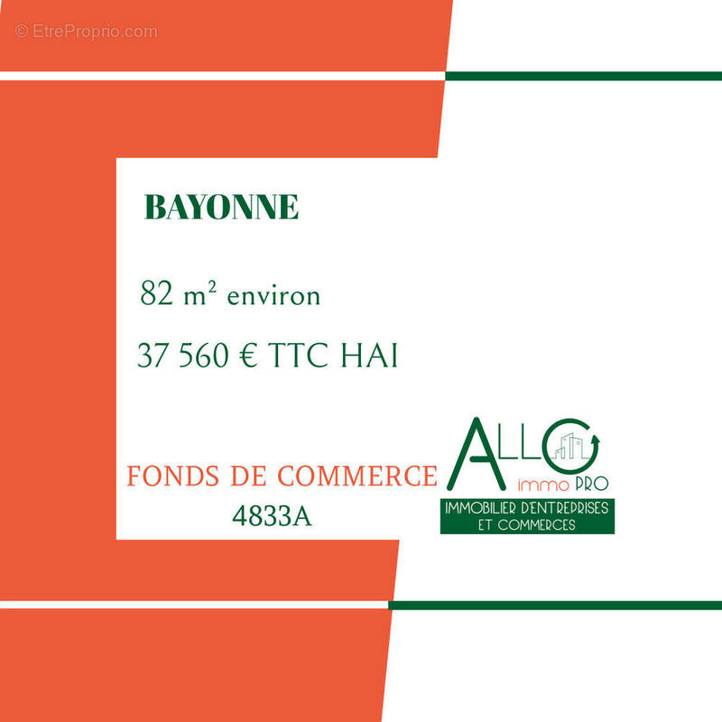 Commerce à BAYONNE