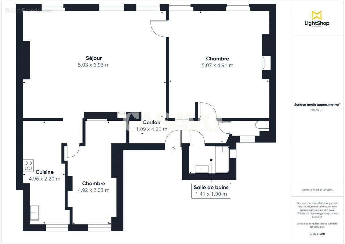 Appartement à PARIS-10E