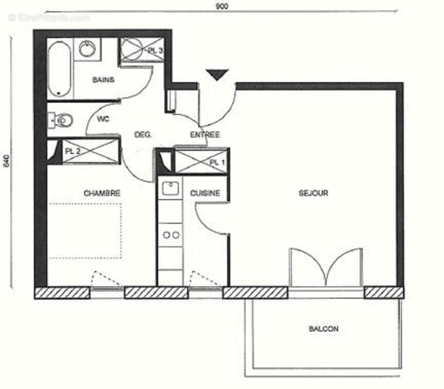 Appartement à BORDEAUX