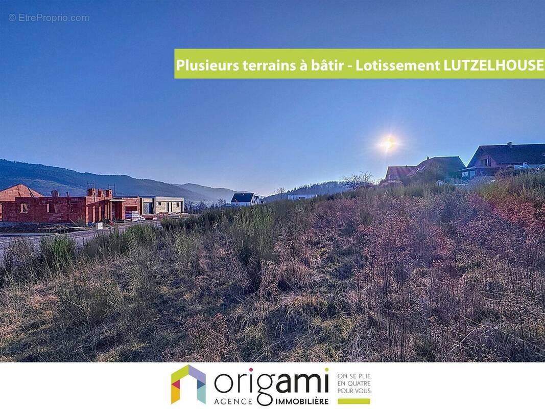 Terrain à LUTZELHOUSE