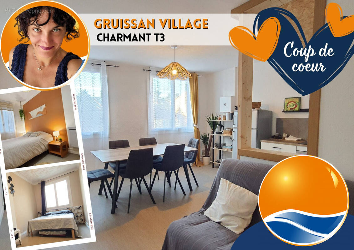 Appartement à GRUISSAN