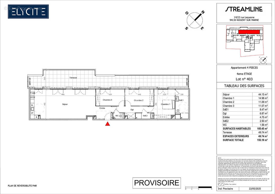 Appartement à NOGENT-SUR-MARNE