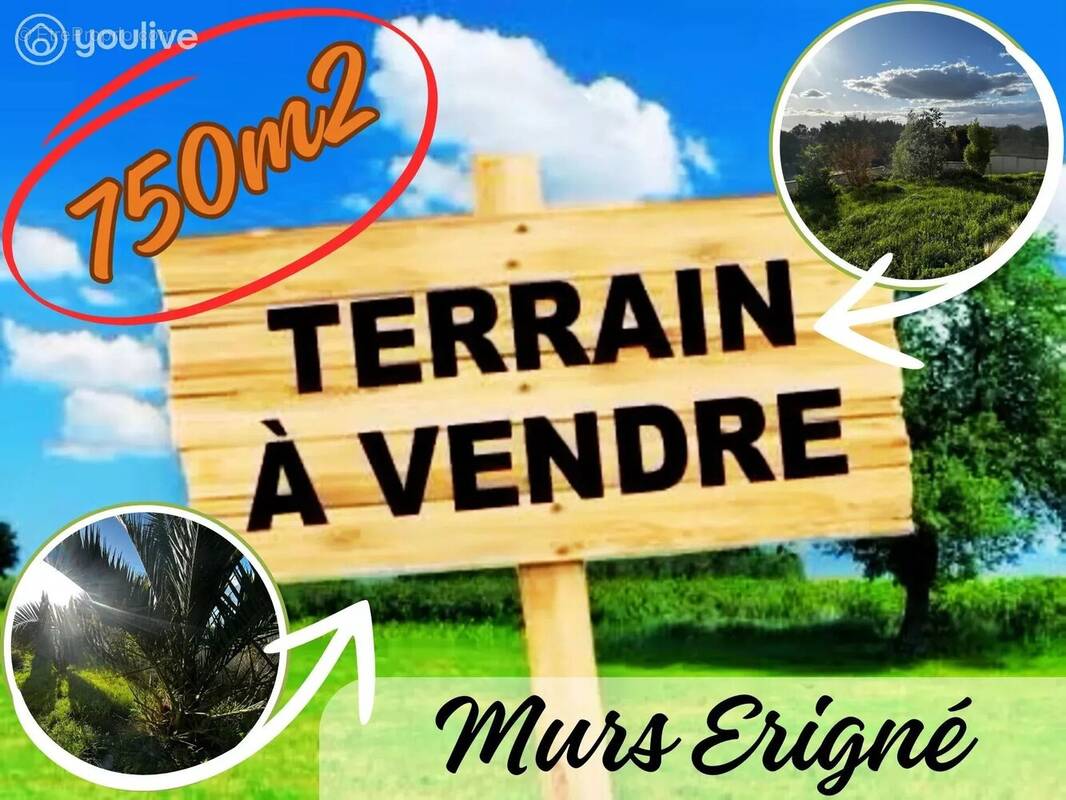 Terrain à MURS-ERIGNE