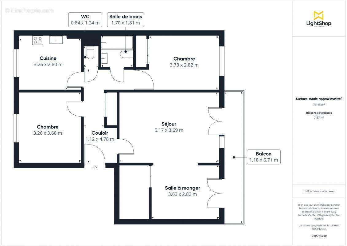 Appartement à CALUIRE-ET-CUIRE