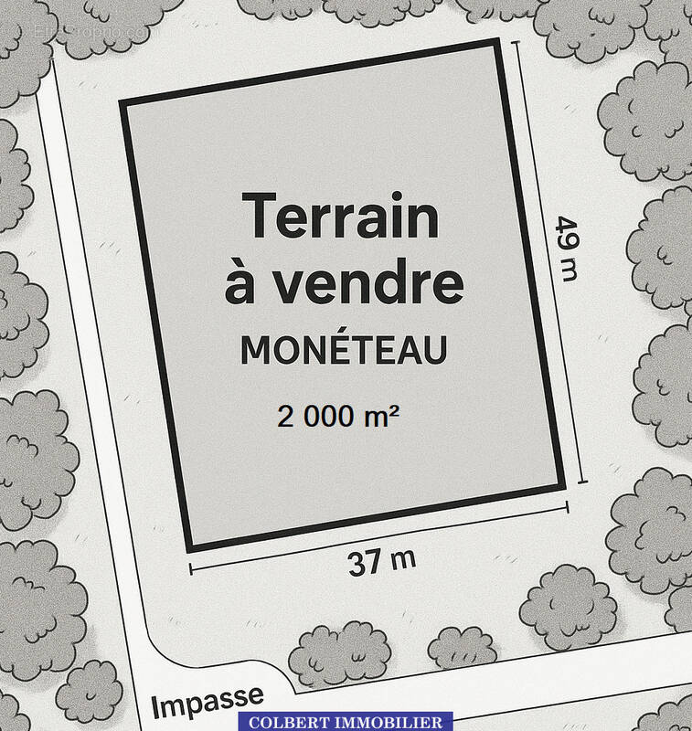 Terrain à MONETEAU