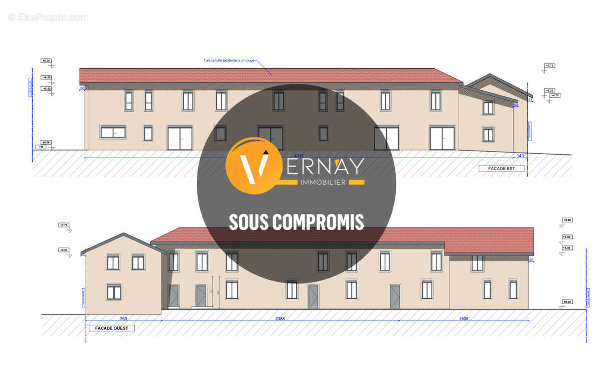Appartement à PONT-EVEQUE