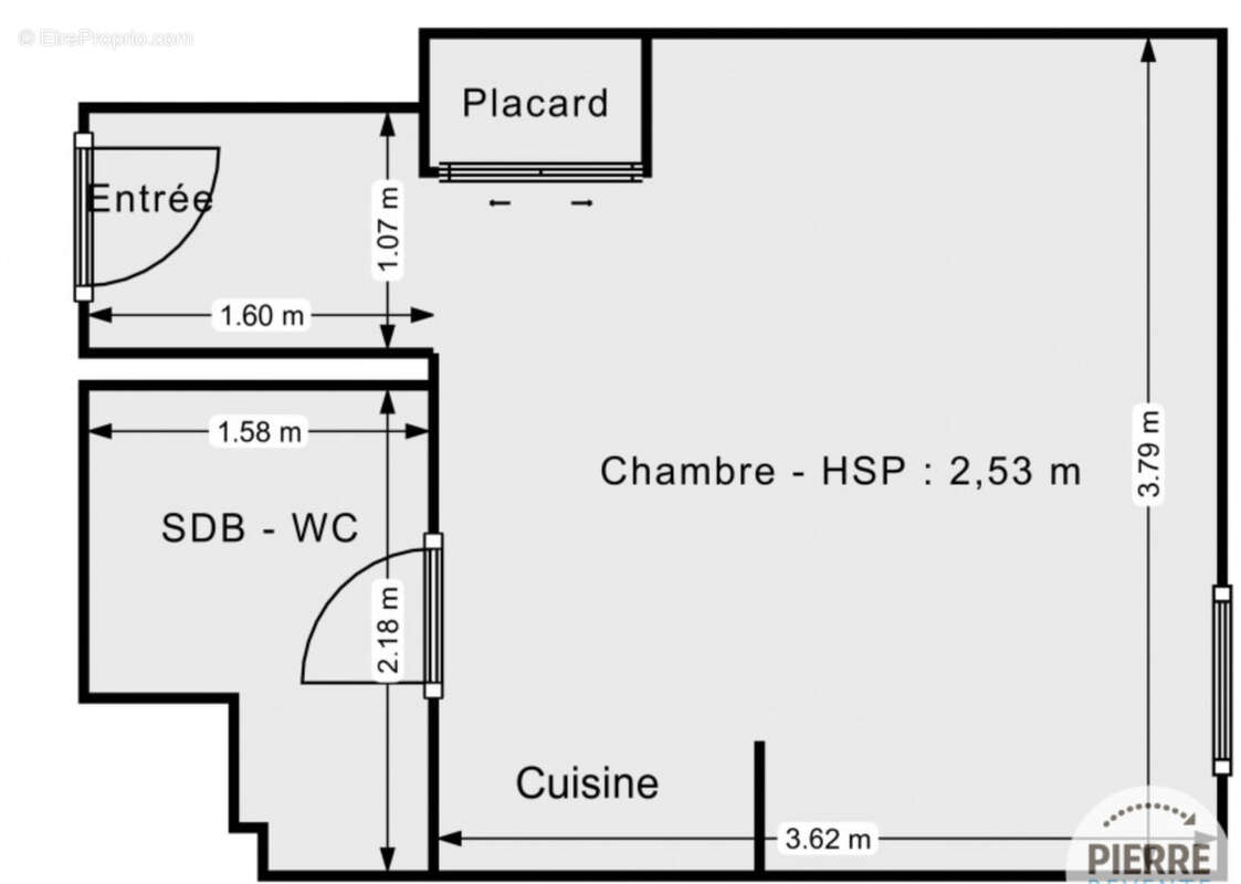 Appartement à PARIS-19E