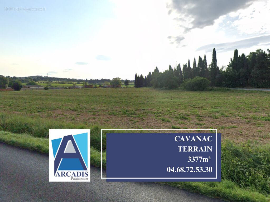 Terrain à CAVANAC