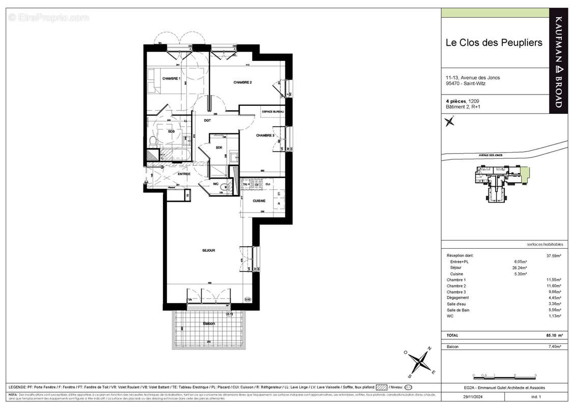 Appartement à SAINT-WITZ