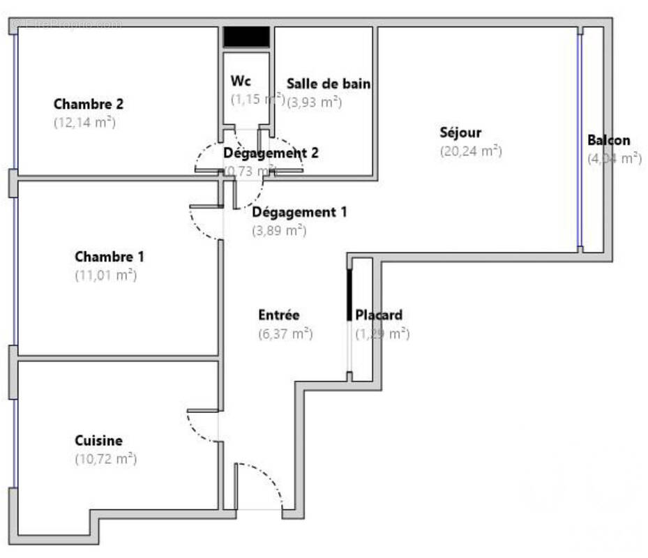 Photo 1 - Appartement à SAINT-MAUR-DES-FOSSES