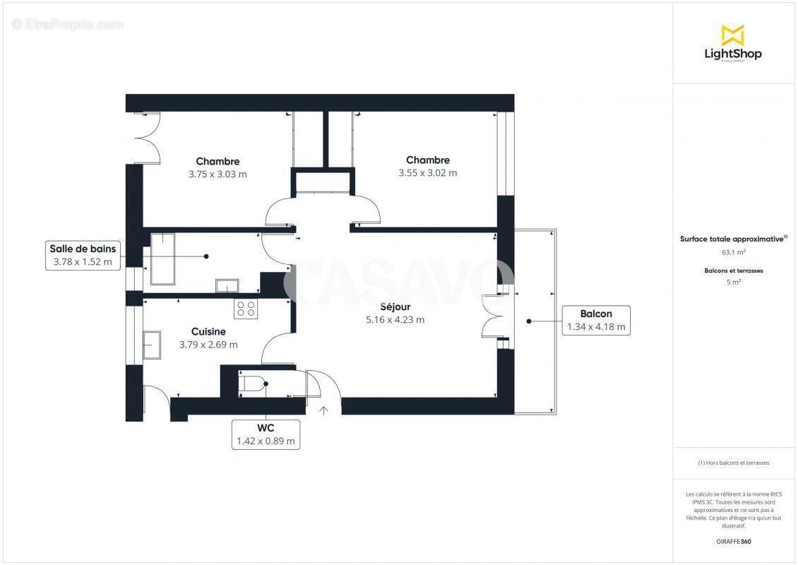 Appartement à CALUIRE-ET-CUIRE
