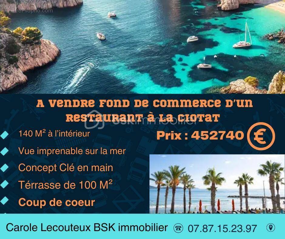Commerce à LA CIOTAT