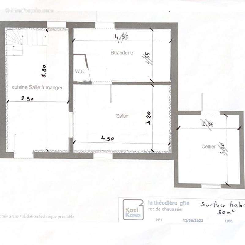 Maison à SAINT-LAURENT-EN-GATINES
