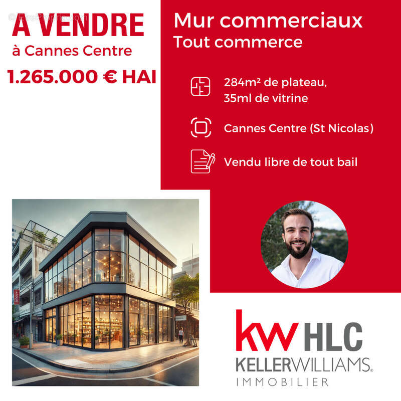 Commerce à CANNES