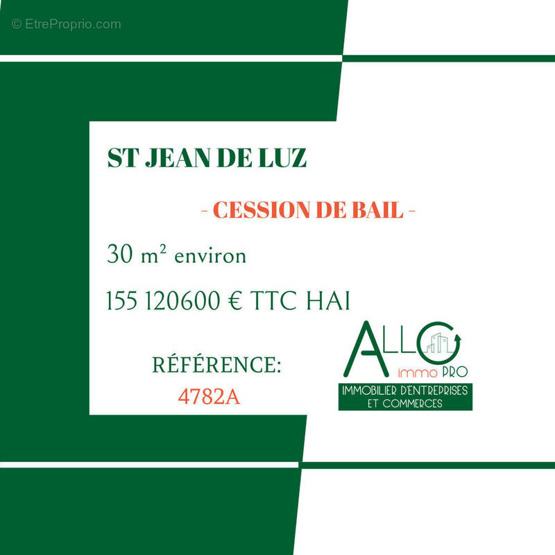 Commerce à SAINT-JEAN-DE-LUZ