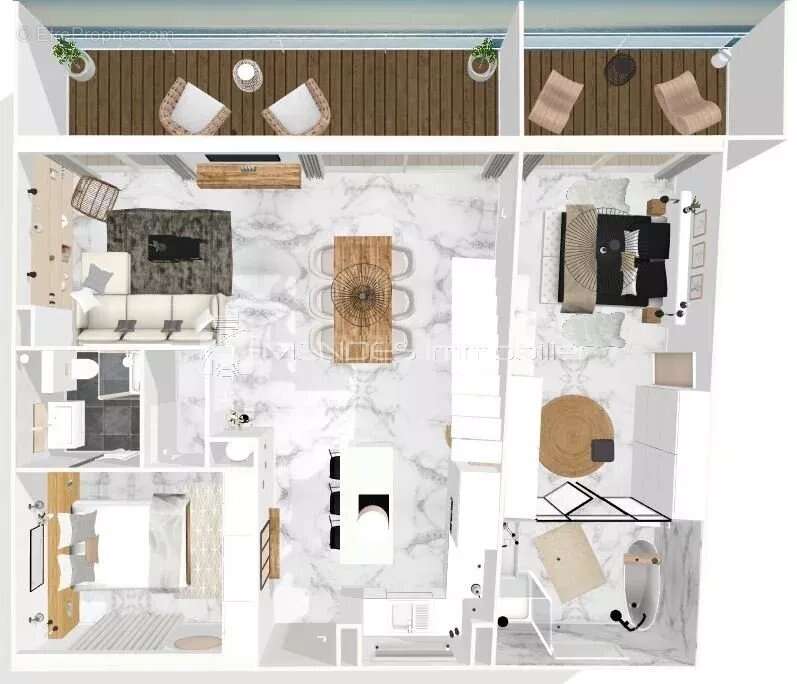 Appartement à CAP-D&#039;AIL