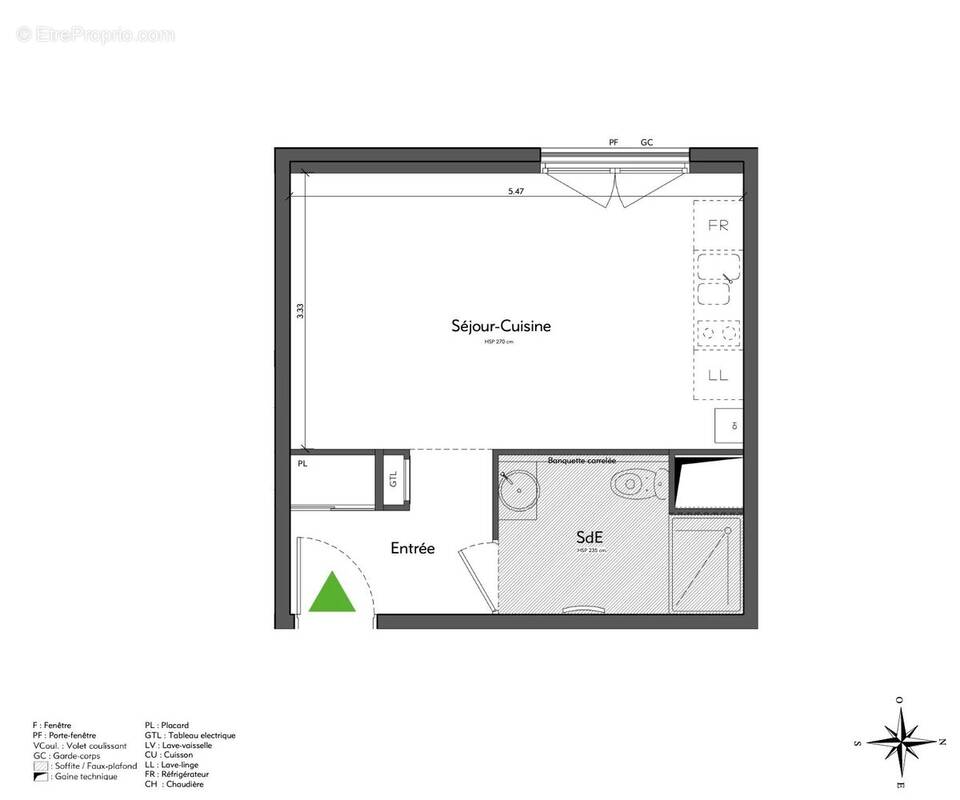 Appartement à VILLEFRANCHE-SUR-SAONE