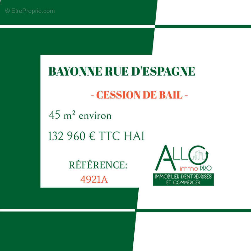 Commerce à BAYONNE