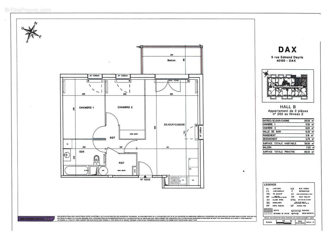 Appartement à DAX