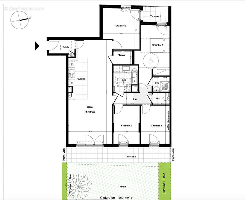 Appartement à MONTREUIL