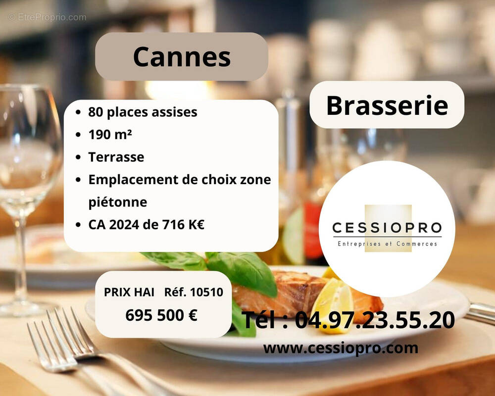 Commerce à CANNES