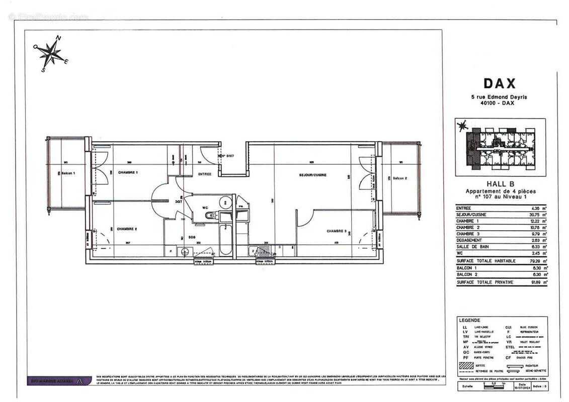 Appartement à DAX