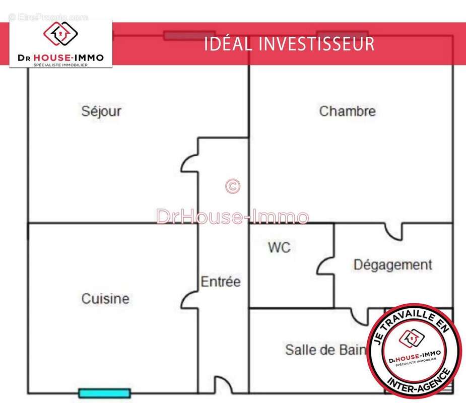 Appartement à MEULAN