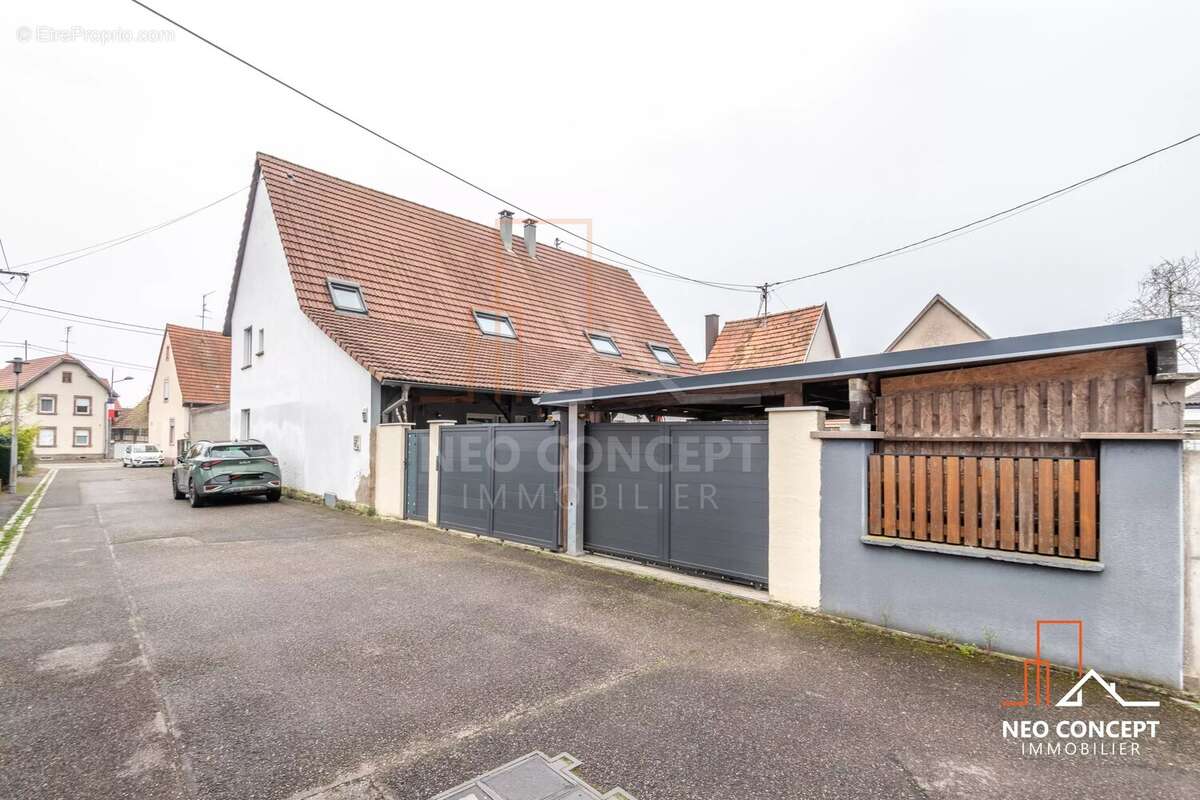 Maison à OBERHOFFEN-SUR-MODER