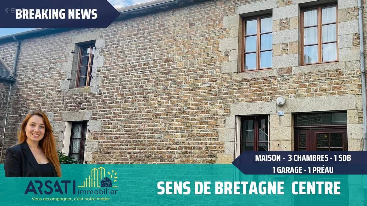 Maison à SENS-DE-BRETAGNE