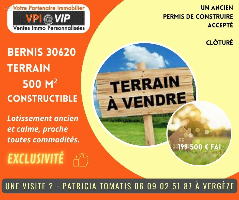 Terrain à BERNIS
