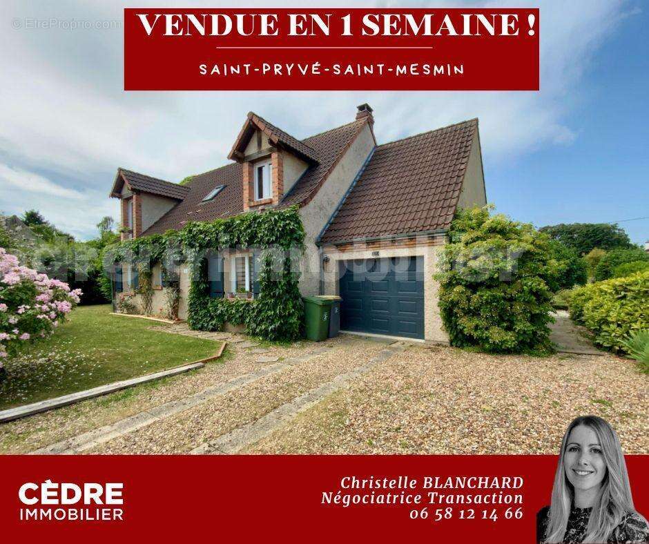 _Vendue en 1 semaine_ - Maison à SAINT-PRYVE-SAINT-MESMIN