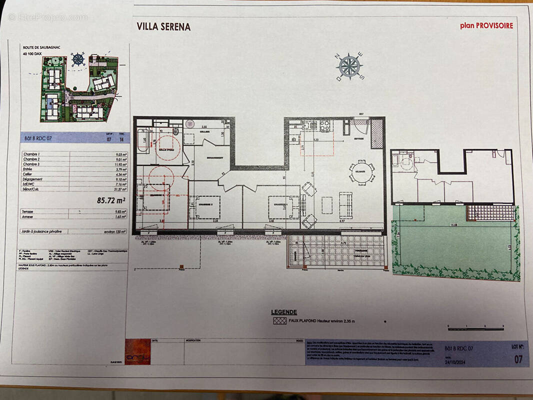 Appartement à DAX