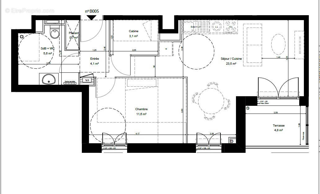 Appartement à CUCQ