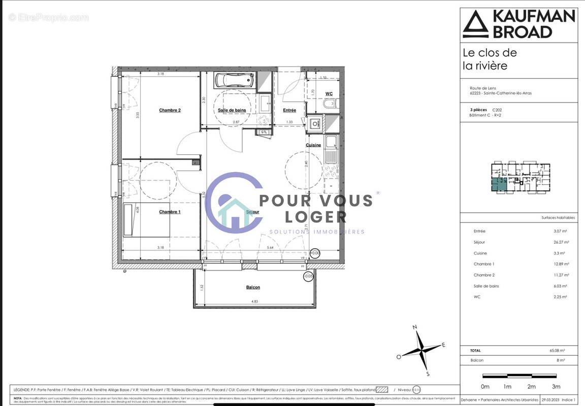 Appartement à SAINTE-CATHERINE