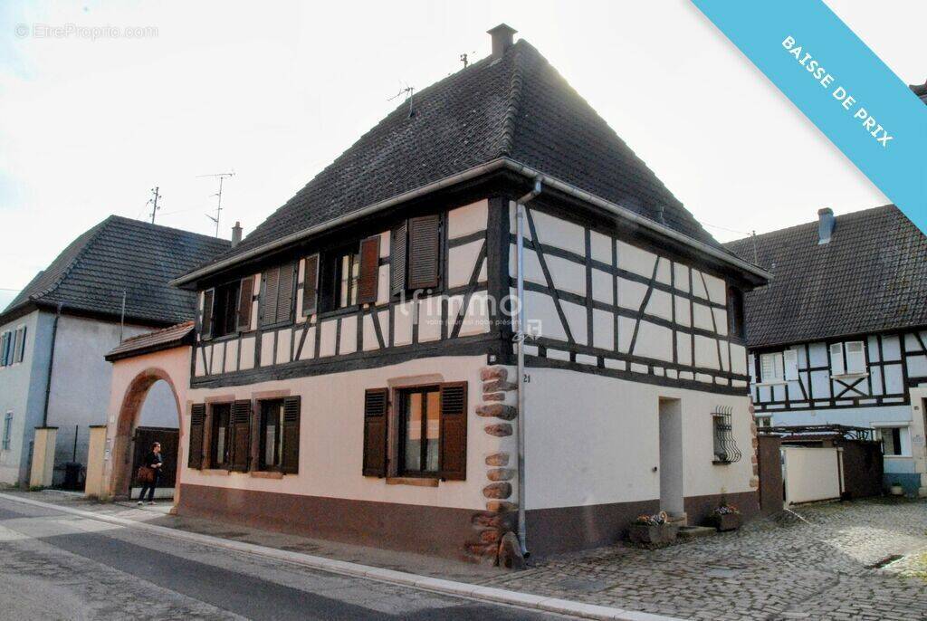 Maison à SAINTE-CROIX-EN-PLAINE