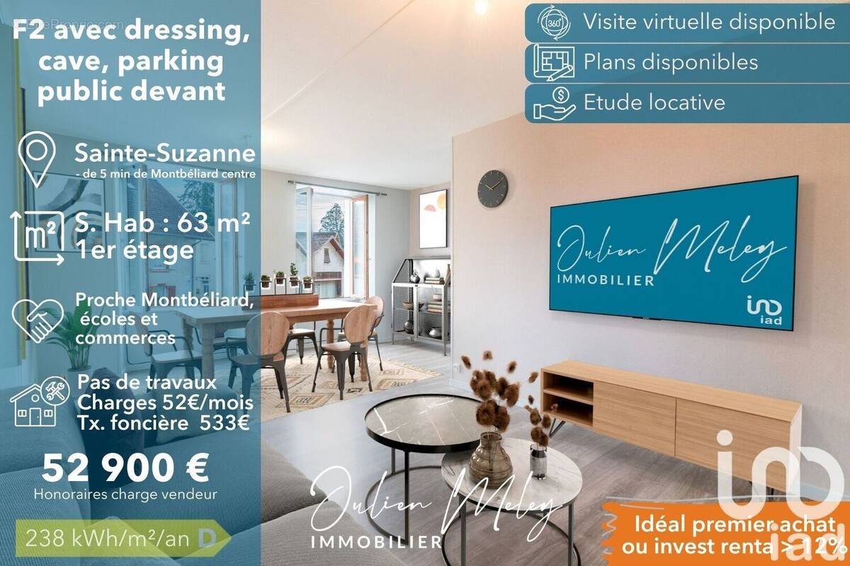 Photo 1 - Appartement à SAINTE-SUZANNE
