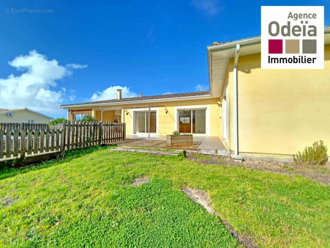 Agence Odeïa Immobilier - Terrasse jardin  - Maison à AUDENGE