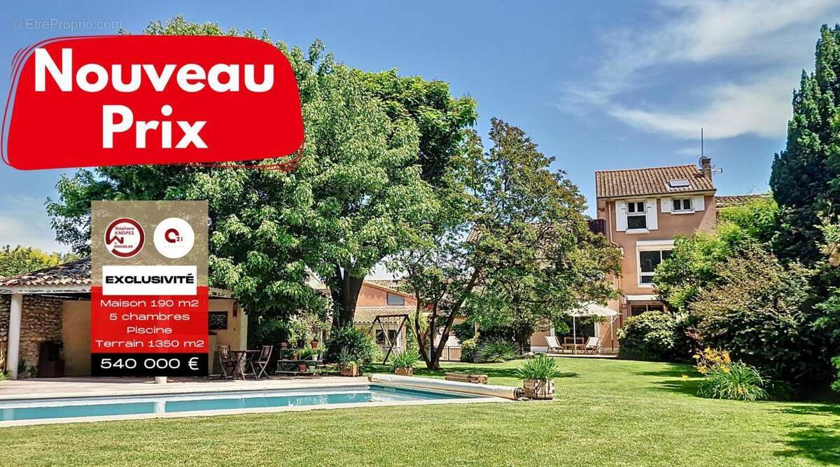 Maison à CHARMES-SUR-RHONE