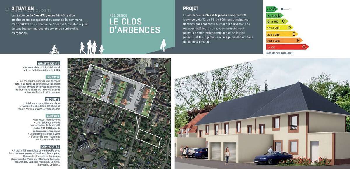 Appartement à ARGENCES