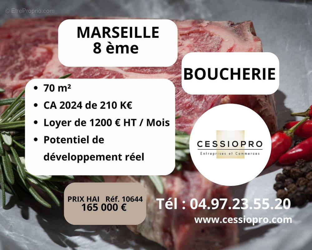 Commerce à MARSEILLE-8E