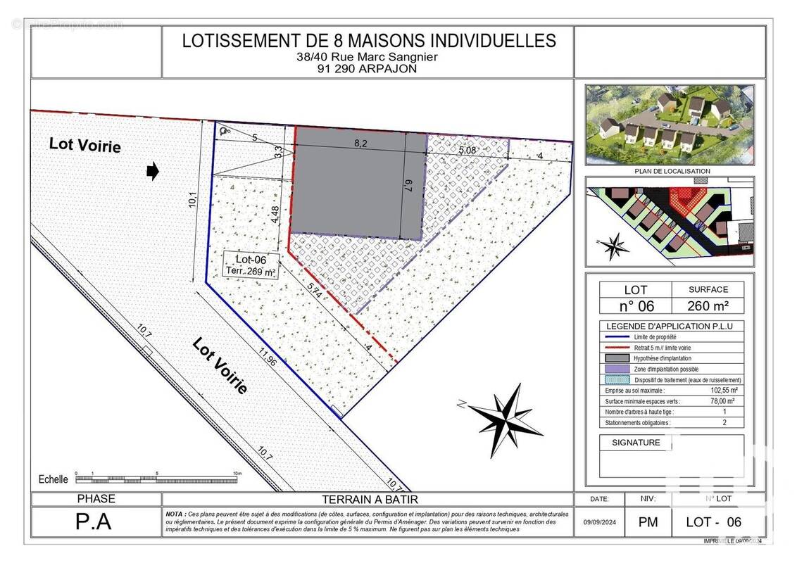 Photo 1 - Terrain à ARPAJON