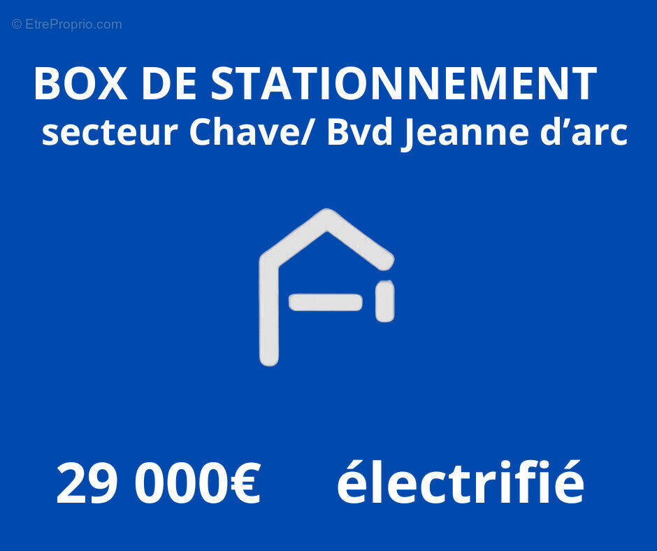 Parking à MARSEILLE-5E
