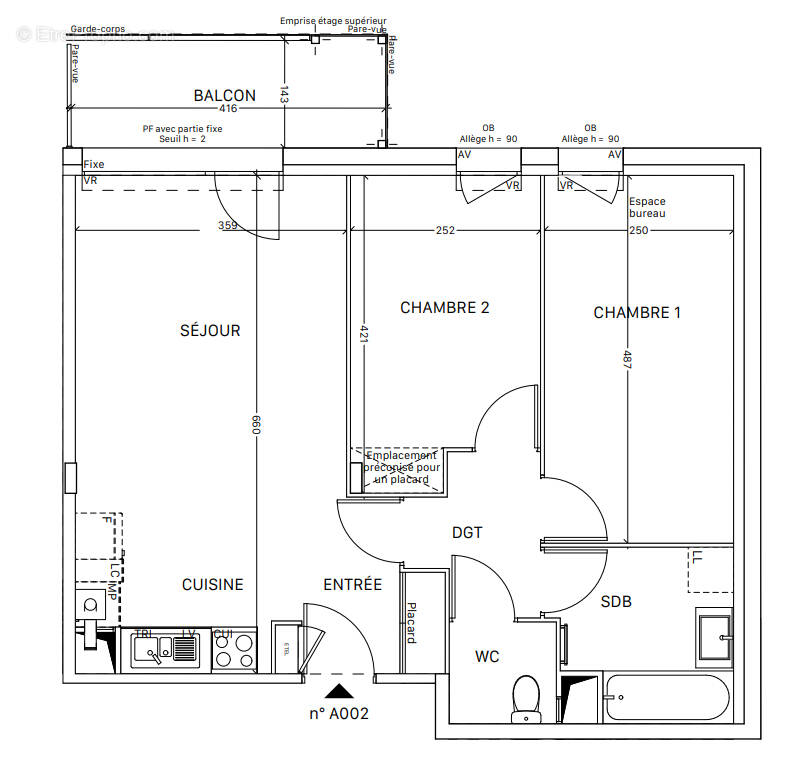 Appartement à TOURNEFEUILLE