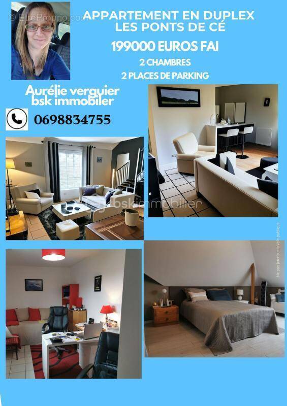Appartement à LES PONTS-DE-CE