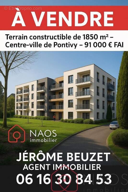 Terrain à PONTIVY