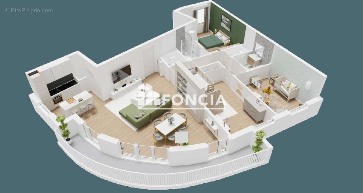 Appartement à COURBEVOIE