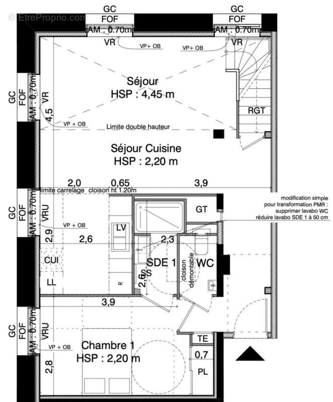 Appartement à LORIENT