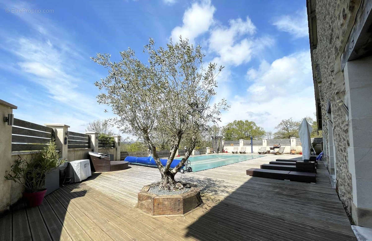 PISCINE - Maison à ECURAS
