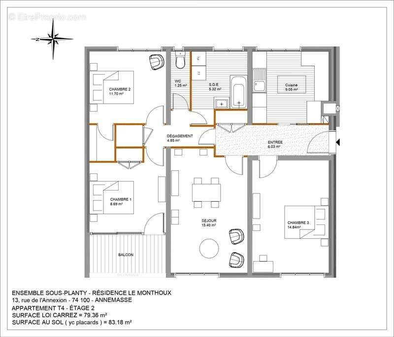 Appartement à ANNEMASSE
