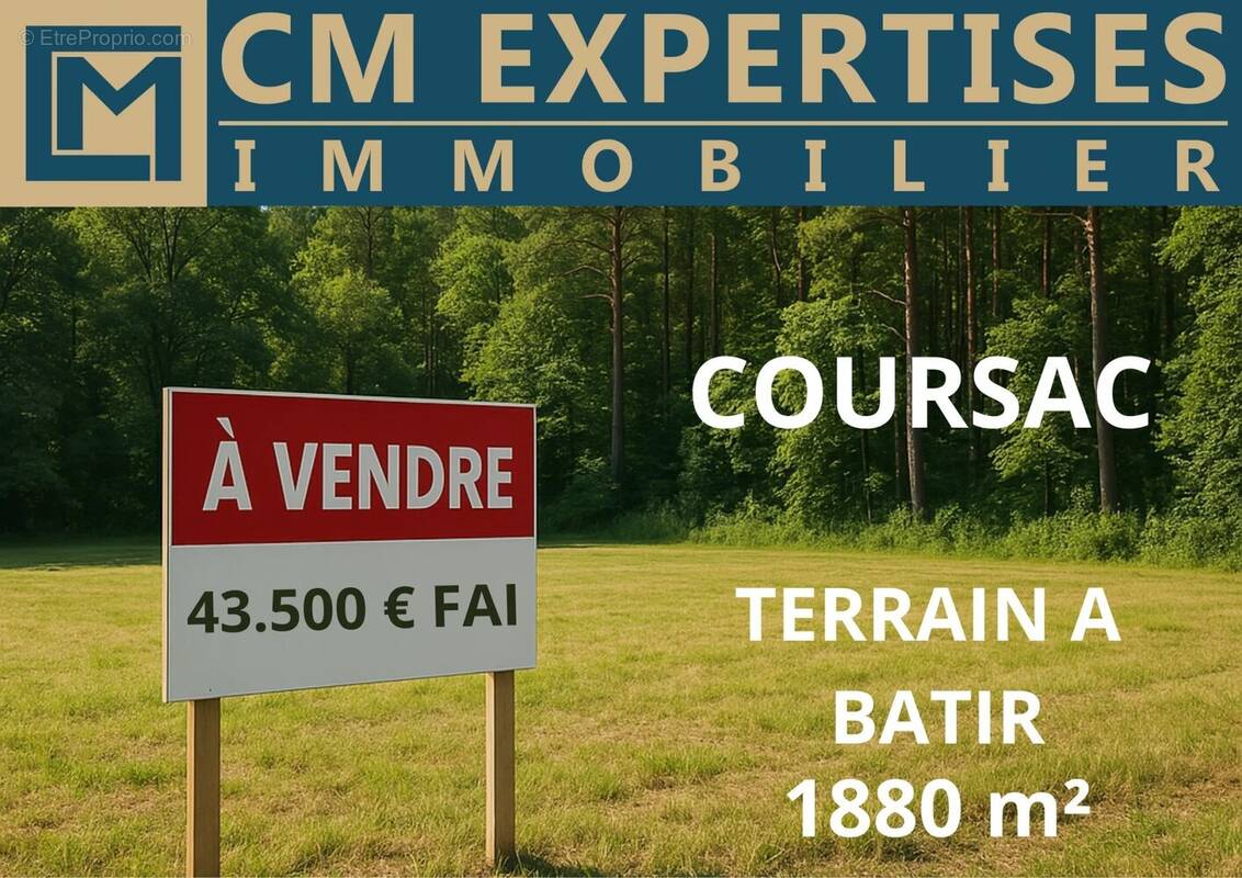 Terrain à COURSAC